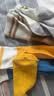 猫人儿童袜子秋冬新款纯棉男童袜子10A抗菌防臭无骨抗起球中筒袜5双装 实拍图