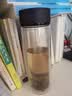 富光双层玻璃杯水杯子茶水分离泡茶杯男女士高颜值团购定制400ML 实拍图