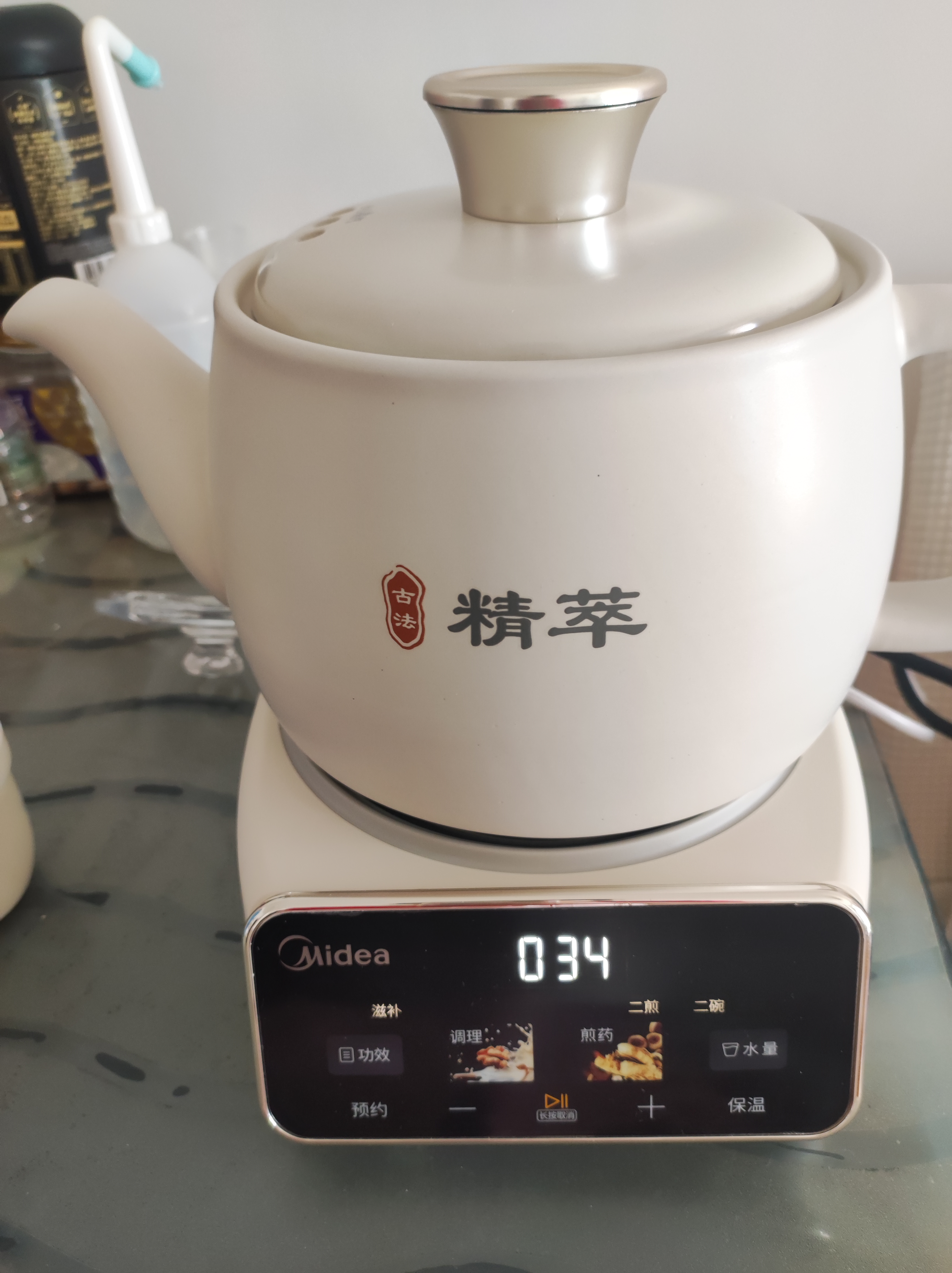 美的（Midea）煎药壶 全自动分体式3.5L家用调理壶 熬药炖汤养生智能免看管 二煎 MD-TLC3809 实拍图