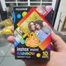 INSTAX富士instax立拍立得 mini相纸 彩虹单包10张+磁吸二合一相框 实拍图