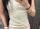 优衣库提花罗纹印花开衫/长袖女装485717 491601 491601/01乳白色(樱桃图案) S 实拍图