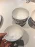泰鑫兴10英寸（26cm）2只装 陶瓷釉下彩白瓷盘子菜盘果盘家用深盘 实拍图