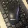 联想（Lenovo）KN210键盘鼠标套装 2.4G无线键鼠套装 全尺寸商务办公  笔记本电脑键盘台式机一体机 黑色 实拍图