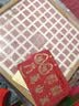 皓梵洁百福图diy手工福字挂画生日礼物送爷爷奶奶老人手写临摹相框礼物 胡桃色百福图材料包-【精美礼袋】 晒单实拍图