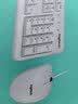 罗技（Logitech）MK120 键鼠套装 有线键鼠套装 办公键鼠套装 电脑键盘 USB即插即用 全尺寸 白色 实拍图