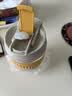 乐扣乐扣（LOCK&LOCK）咖啡儿童水杯玻璃儿童水杯吸管杯可爱牛奶杯子350ML黄色 实拍图