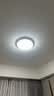 惠普护眼卧室吸顶灯简约led极简超薄普瑞中山灯具房间灯 臻之光包安装 实拍图