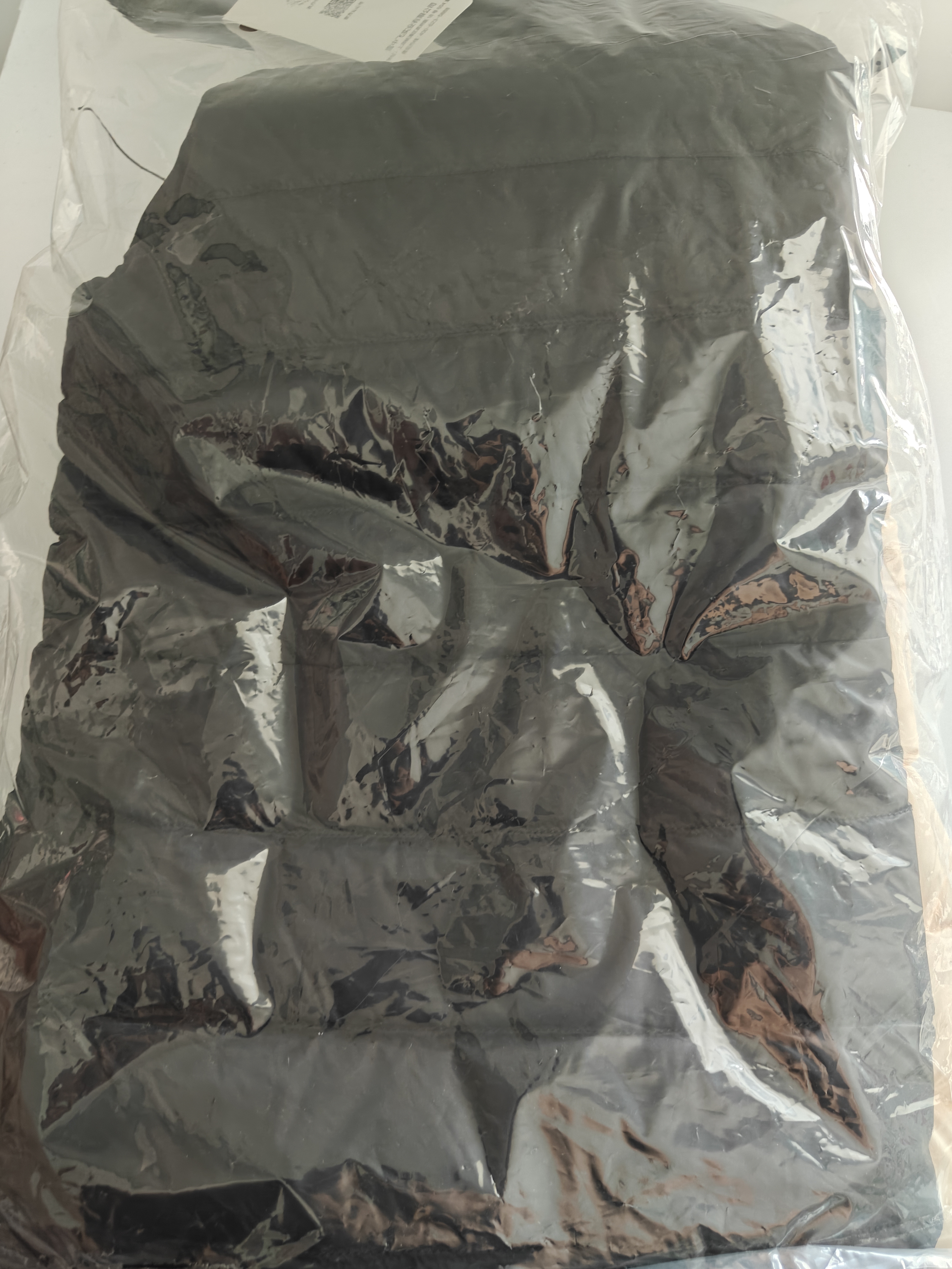 雪中飞羽绒马甲女26新款轻便保暖休闲运动秋羽绒马甲外套 宝石黑|8086 3XL /185/104A 实拍图