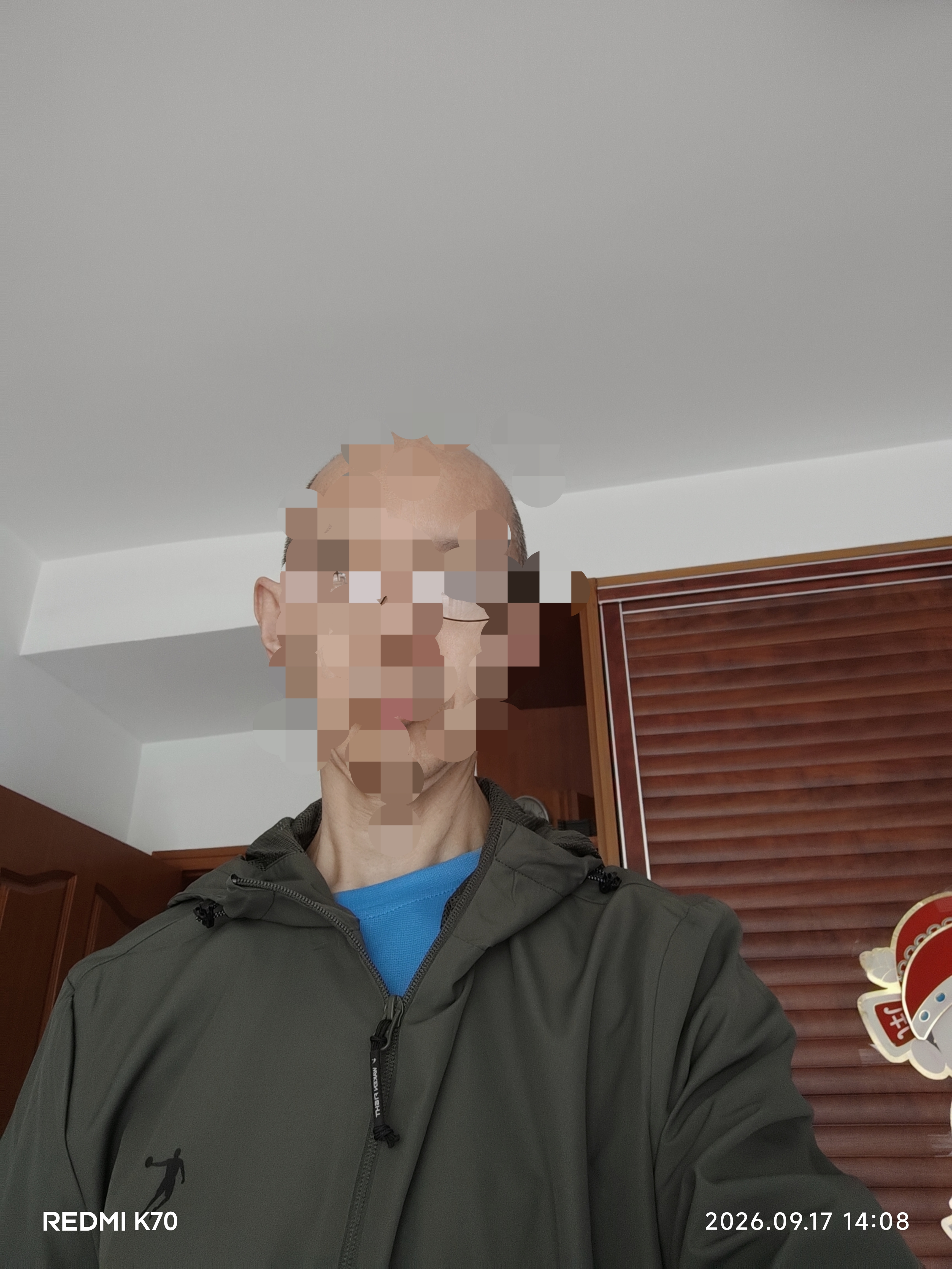 乔丹运动外套男秋季连帽防风衣男休闲夹克三防通勤户外冲锋软壳衣男 实拍图