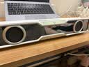 漫步者花再Halo SoundBar桌面音响音箱家用台式电脑游戏音响电脑回音壁长条有线音箱蓝牙RGB灯效 破晓白 实拍图