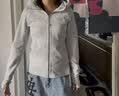 lululemon丨Scuba™ 女士拉链连帽衫*拉绒 杂色核心超浅灰(LW3KAMS) S /6 实拍图