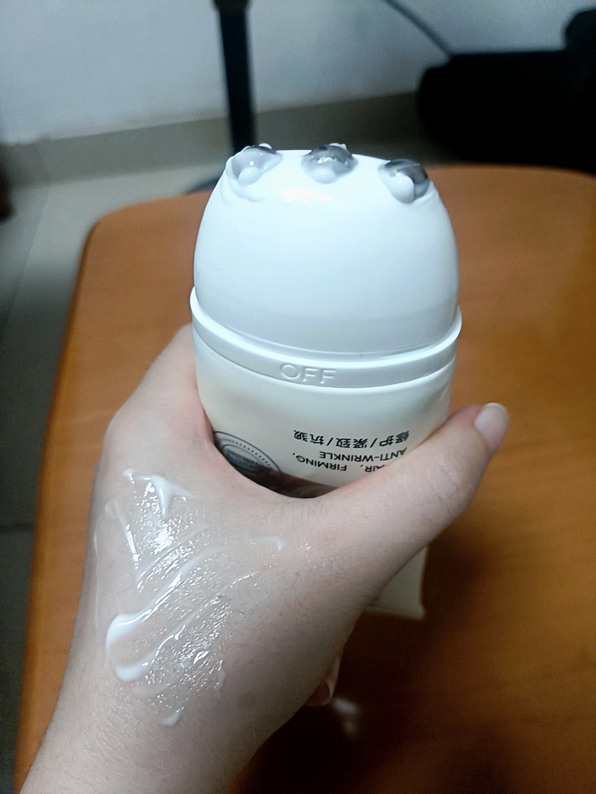 sakose凡士林抗皱紧致修护柔珠滚轮颈霜150g颈膜贴淡化颈纹脖子细纹皱纹 实拍图