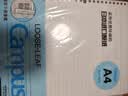 国誉（KOKUYO）A4活页纸Campus活页本替芯考研笔记本子活页纸内页 5mm方格 50张/本 4本 WCN-CLL2514N 实拍图