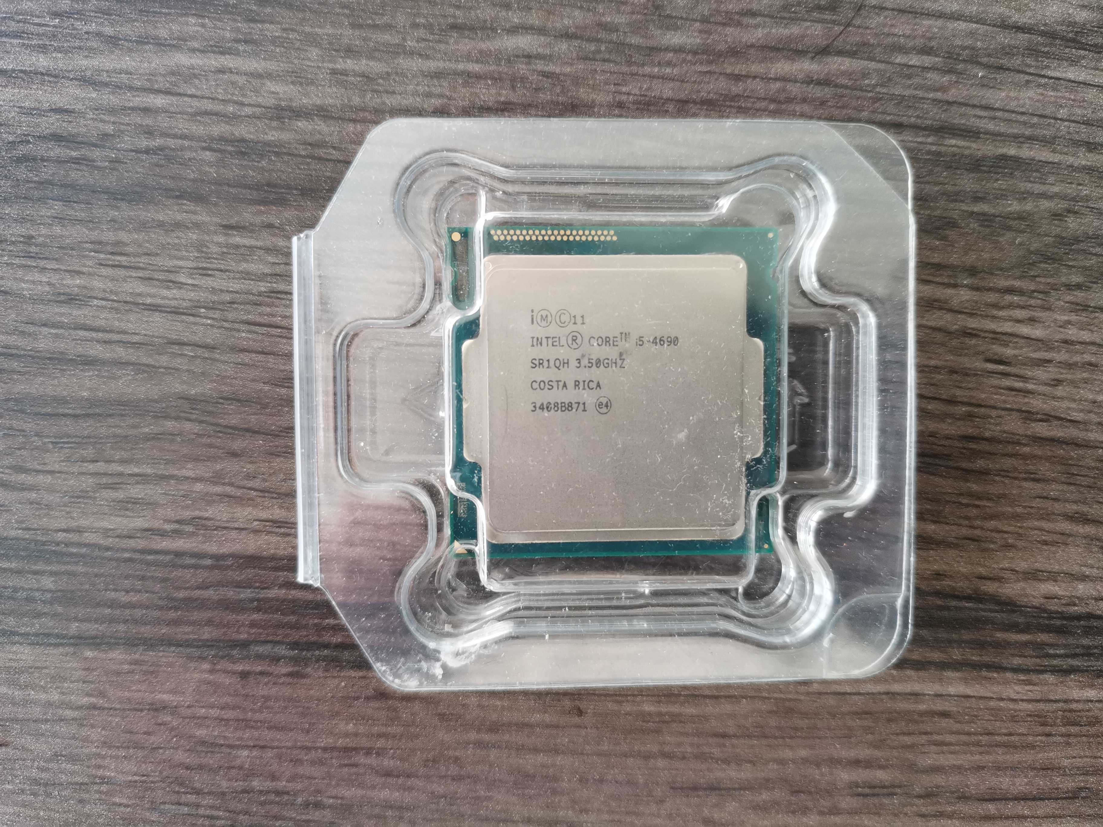 英特尔（Intel）酷睿4代i3 i5 i7全系列CPU处理器4170 4690 4790 4790K 1231v3台式电脑主机cpu处理器拆机散片 i5 4690【拆机散片+赠硅脂】 实拍图