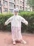 牧萌儿童雨衣男童学生上学专用带书包位女童防雨服幼儿园雨披 实拍图