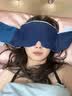艾斯凯按摩器重力眼罩深度睡眠专用微压科技遮光舒缓眼部疲劳午休冰丝面料送男友女朋友节日高档实用礼物 黛严蓝【PRO旗舰双面玻尿酸眼罩260g重力凝珠】 实拍图