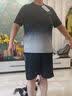 步锐特（BURUITE）运动套装男夏季健身衣服速干短袖T恤篮球羽毛球训练短裤跑步装备 实拍图