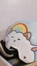 京东京造儿童头盔 电动车头盔【超轻透气不压头】自行车电瓶车摩托车安全帽夏季款3-6-12岁 彩虹小羊 实拍图