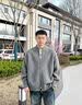 罗蒙（ROMON）针织衫男士秋冬休闲宽松落肩开衫毛衣保暖上衣外套男MY09灰色XL 实拍图