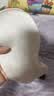 BDAC真丝睡眠眼罩 桑蚕丝遮光透气睡眠男女通用睡觉午睡旅行 雾霾蓝 实拍图