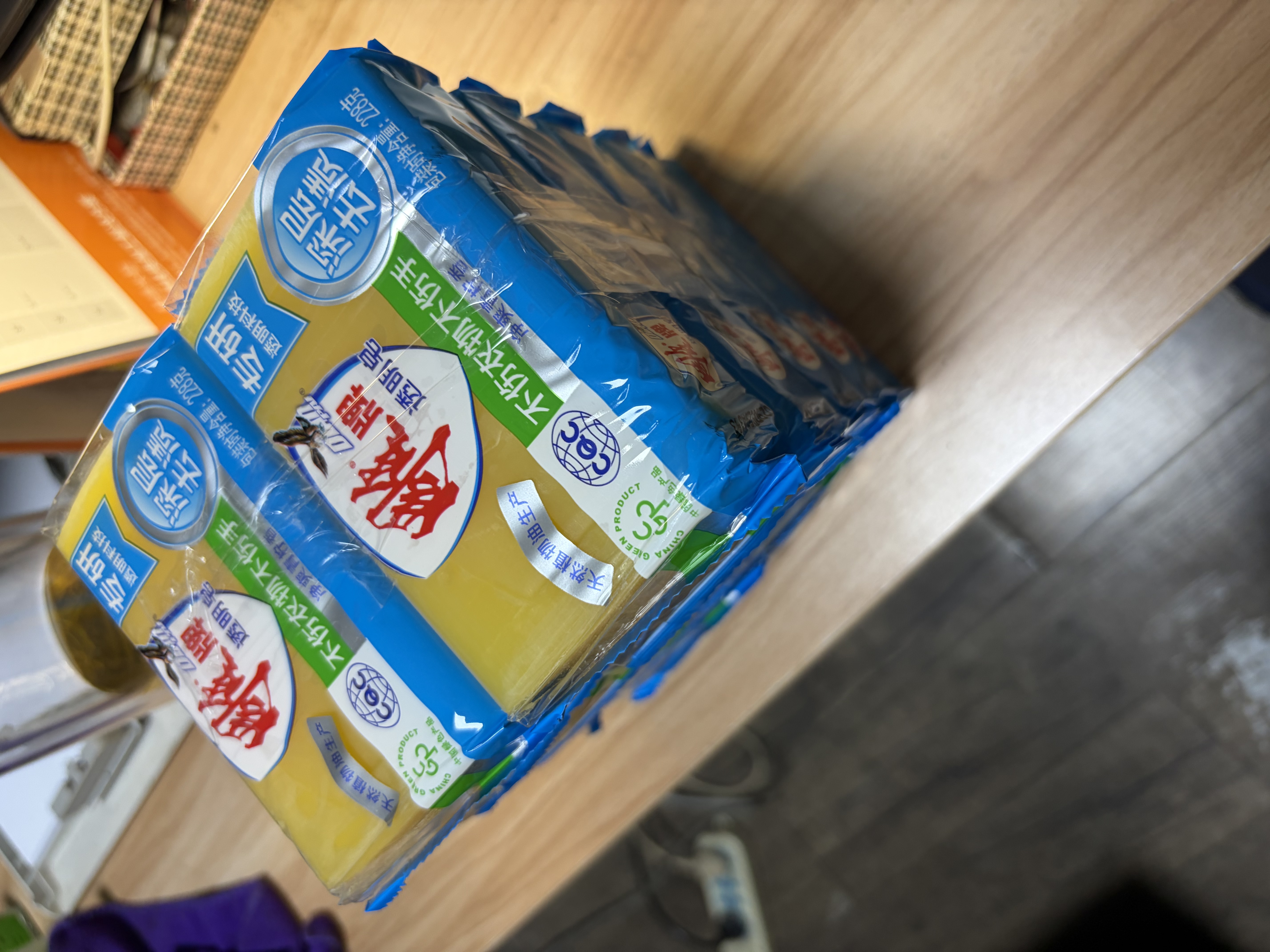 雕牌 透明皂 净爽青柠香 228g*10块 独立包装 深层去渍 轻松去污 实拍图