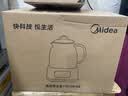 美的（Midea）0胶水全玻璃全自动养生壶煮茶壶母婴泡奶机烧水壶恒温电热水壶煮茶器花茶壶1.2L MK-YS12B103 实拍图