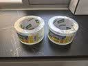 得力（deli）高透明胶带封箱胶带60mm*100y*50μm(91.4m/卷) 宽胶带快递打包家用办公用品 单卷装JD428 实拍图