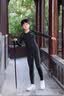 VICTORIATOURIST儿童跑步运动套装男女秋冬紧身保暖内衣健身篮球速干滑雪服两件套 实拍图