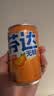 可口可乐（Coca-Cola）芬达 Fanta Mini 无糖零卡橙味汽水  200ml*24迷你摩登罐 实拍图