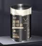利得抽绳垃圾袋黑色45*50cm100只双面2.1丝手提抽绳袋厨房客厅 实拍图