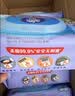 维达（Vinda）杀菌湿巾80片*5包线条小狗IP款 温和无酒精湿纸巾大包 实拍图