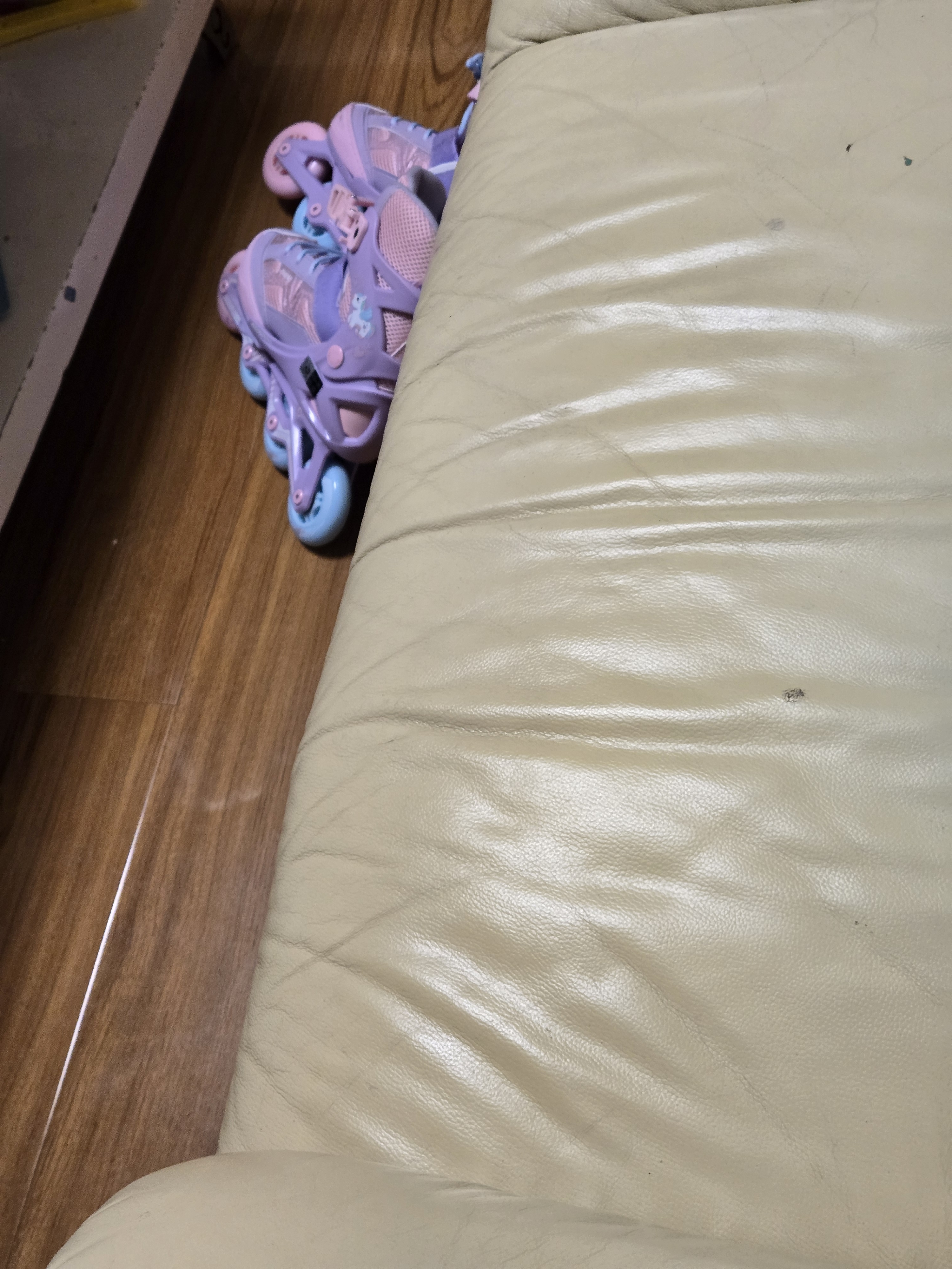 迪卡侬儿童可调节安全舒适轮滑鞋梦幻独角兽体育课必备 4265913 实拍图