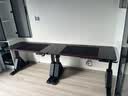 傲风A4Pro电竞桌实木电动升降电脑桌办公书桌子黑色1.2*0.6m 实拍图