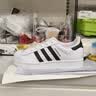 阿迪达斯adidas三叶草贝壳头SUPERSTARII男女休闲鞋 IH8659 36.5码 实拍图