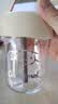 ins风爆款新品卡通可爱咖啡玻璃杯双饮吸管牛奶杯高颜值玻璃杯 玉桂狗贴纸杯 300ml 1只 实拍图