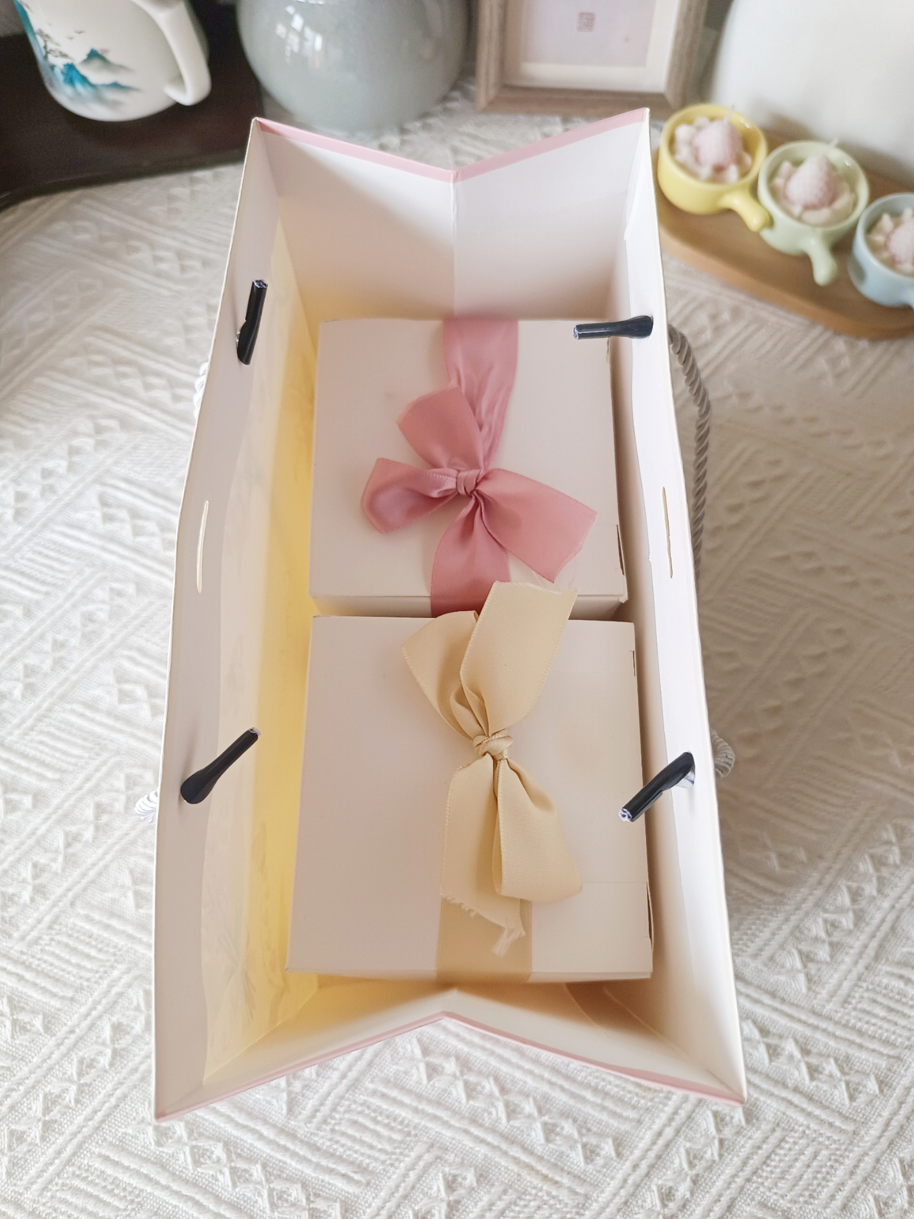 范爷家铃兰花礼袋5个装手提礼品袋节日包装生日礼物袋结婚伴手礼袋 实拍图