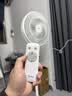 美的（Midea）【飓风节能】七叶柔风立式电风扇/家用轻音落地扇/台式小型风扇/大风力遥控定时摇头风扇 SAH35BSJ 实拍图