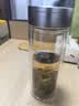 富光双层玻璃杯 大容量高硼硅玻璃泡茶杯子 带茶隔商务办公水杯男女士 实拍图