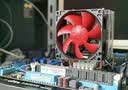 超频3（PCCOOLER）红海MINI CPU散热器（多平台/2热管/红海迷你/8cm风扇/附带硅脂） 实拍图