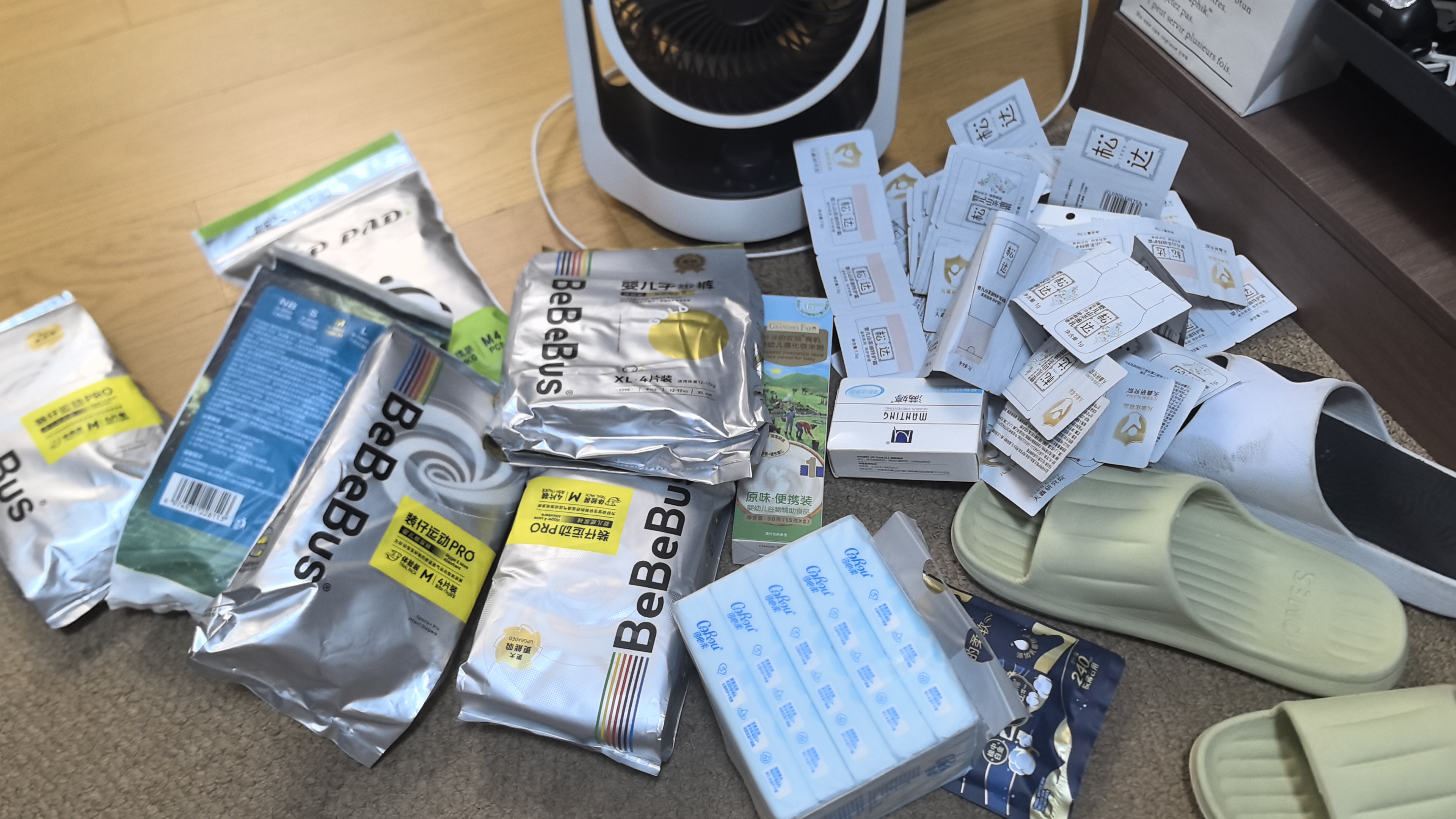 松达婴儿面霜宝宝保湿润肤霜儿童山茶油补水秋冬滋润特护霜98g 实拍图