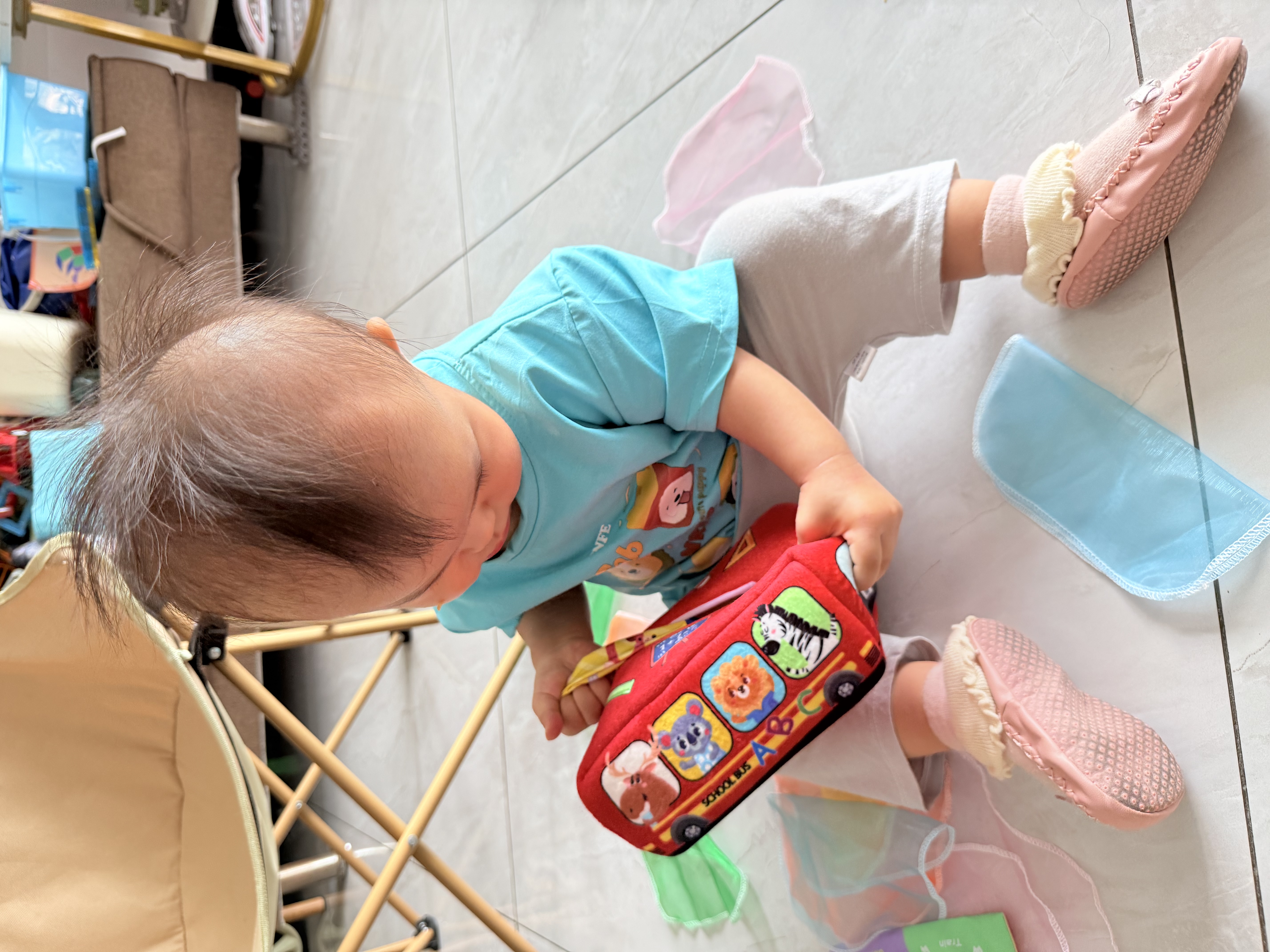 COODORA婴儿抽纸玩具新生儿抽抽乐益智早教宝宝手部锻炼布书生日礼物 实拍图