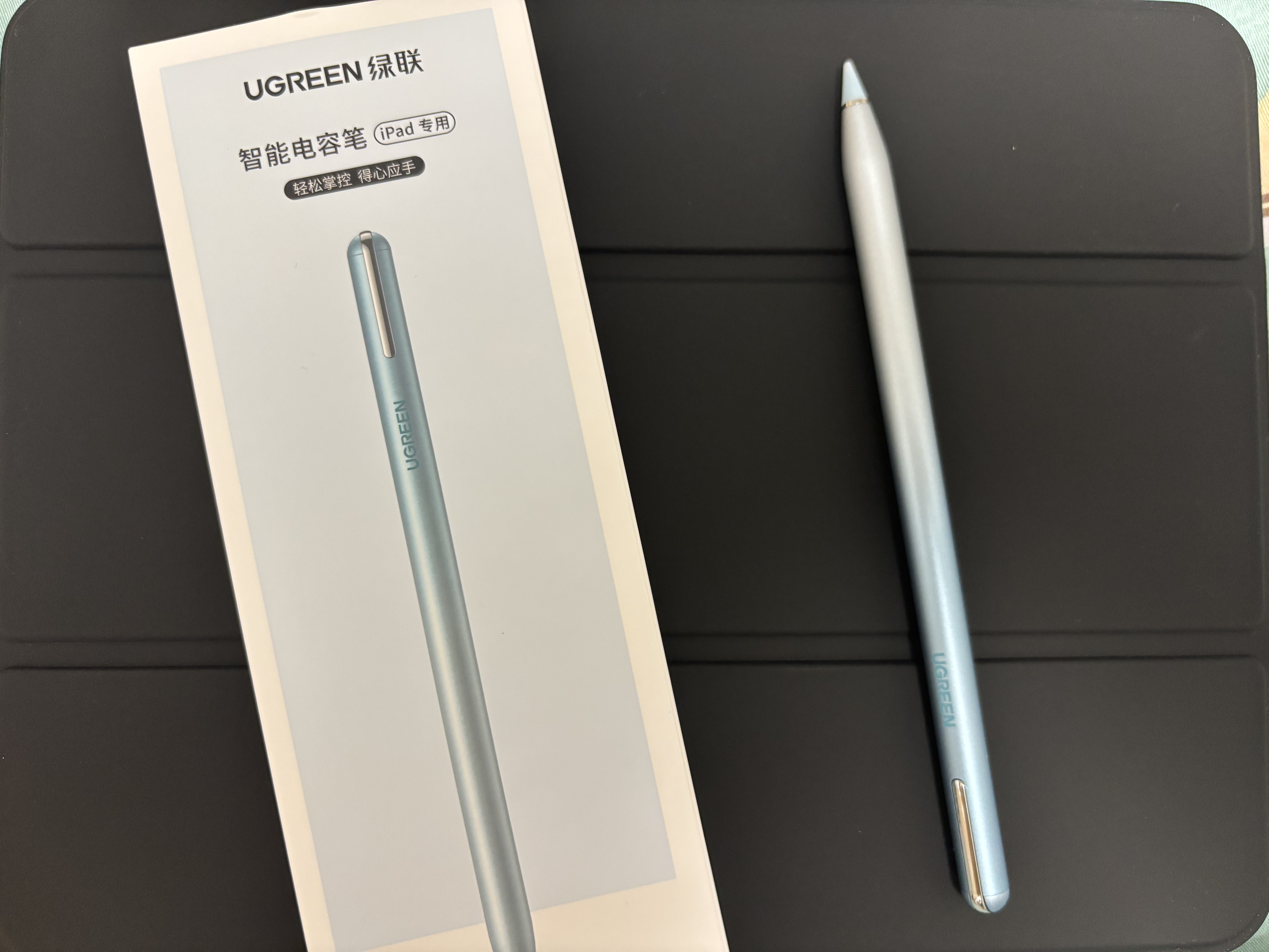 绿联电容笔iPad笔触控笔平板触控手写笔绘画笔适用于2026款iPad Pro/Air8/Mini 苹果Apple Pencil 实拍图