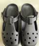 卡骆驰（CROCS）经典玛丽珍芭蕾洞洞鞋|210581 黑色   37 /38(230mm) 实拍图