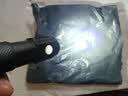 三眼小怪兽新款户外强光LED手电筒USB充电多功能便携亮远射手电 400毫安 爆亮 福利 实拍图