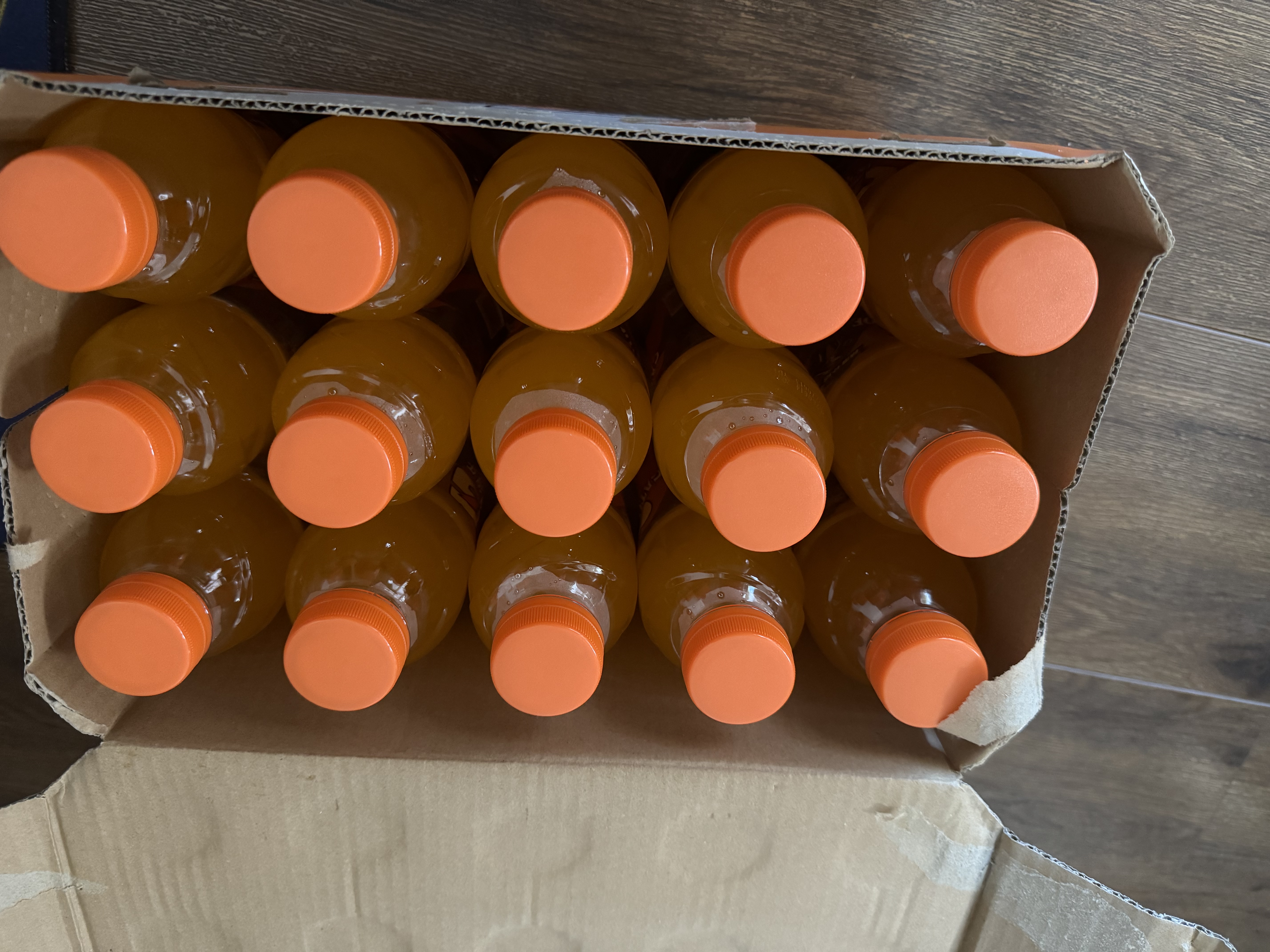 百事可乐佳得乐 GATORADE 补充电解质 运动饮料橙味600ml*15 整箱装 实拍图