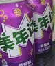 百事可乐美年达Mirinda 葡萄味汽水碳酸饮料330ml*24听 新老包装随机 实拍图