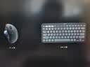 罗技（Logitech）时尚系列K390无线蓝牙键盘 超薄便携 K380升级版 黑色 79键 实拍图