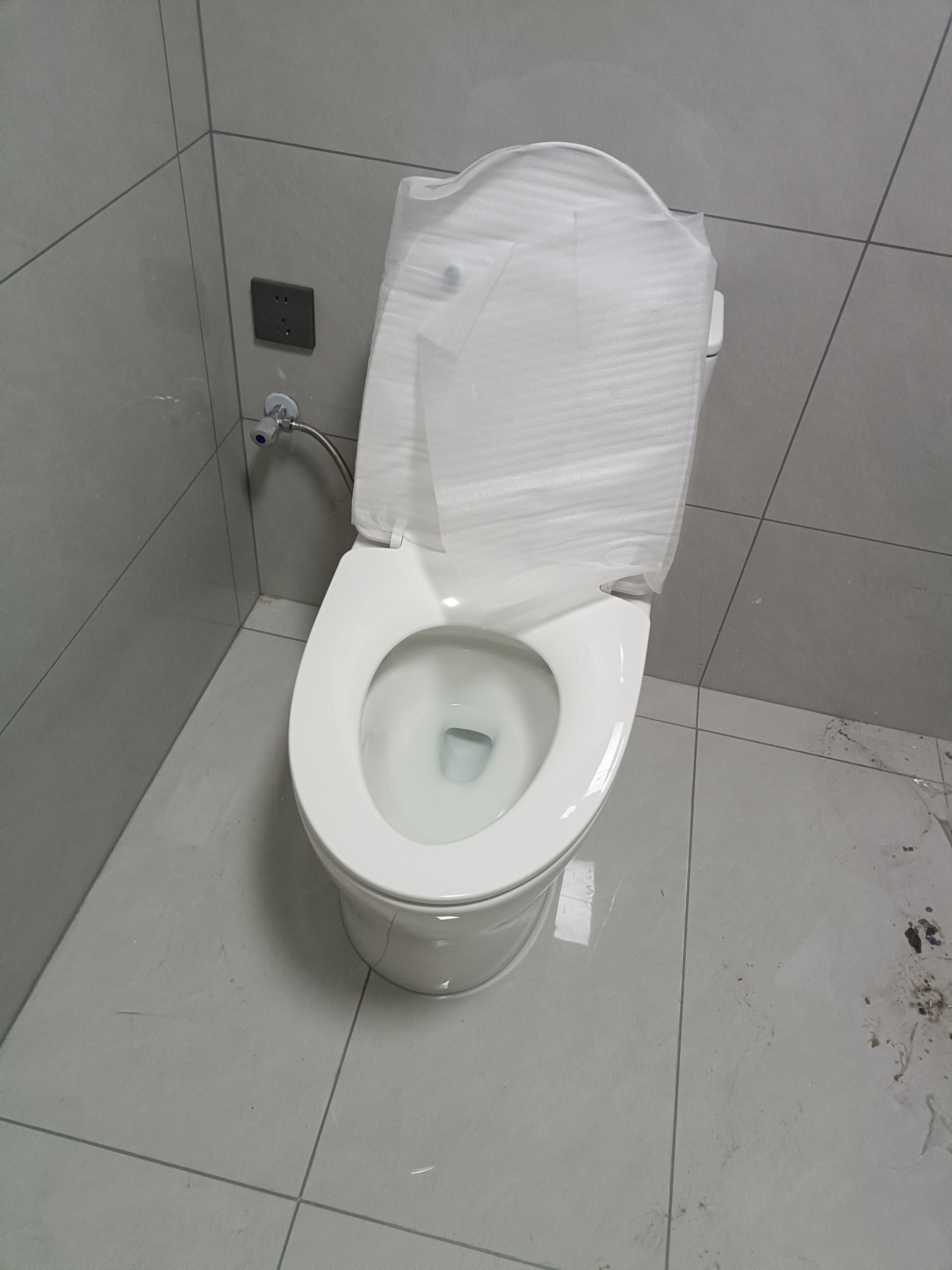 九牧（JOMOO）马桶 家用虹吸式马桶大冲力节水坐便器 防臭瞬冲 易洁抗菌马桶 行业爆款-升级无棱内壁11370-400坑 实拍图