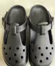 卡骆驰（CROCS）经典玛丽珍芭蕾洞洞鞋|210581 黑色   37 /38(230mm) 实拍图