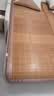 席师傅凉席1.35米x2米竹席碳化头层竹青三件套席子【可折叠 双面可用】 实拍图